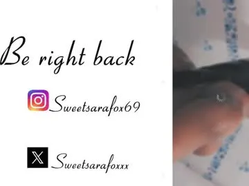 Freechat sweetsarafoxxx on Chaturbate